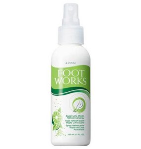 Foot works sugar lime mojito refreshing spray